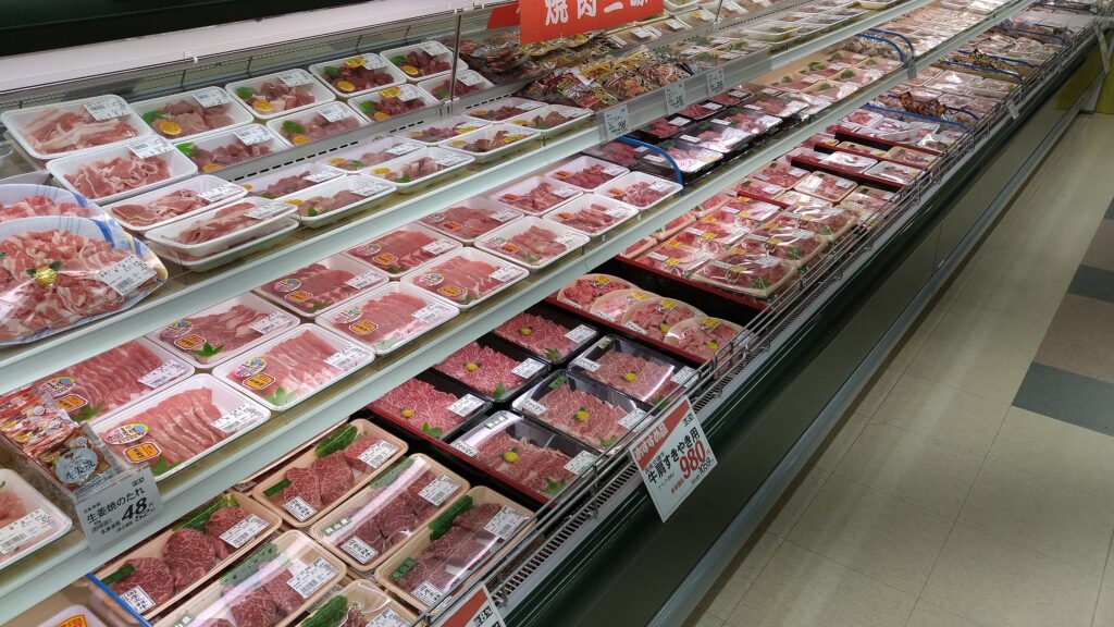 精肉売場